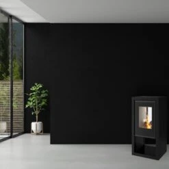 Kaminofen Spartherm Ambiente A8 | 6 KW Speicherofen Durchsicht -Angebote Morsø Store Ambiente a8 900x900