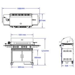 Gasgrill Bull BBQ Brahma Cart 7 Gasgrill Bull BBQ Brahma Cart -Angebote Morsø Store Brahma Cart Spec Sheet 900x900