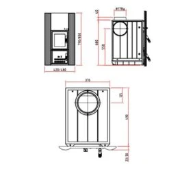 Kachelofeneinsatz Olsberg Creation 9 | 9 KW 5 Kachelofeneinsatz Olsberg Creation 9 | 9 KW -Angebote Morsø Store CREATION 9 tehnical 900x900
