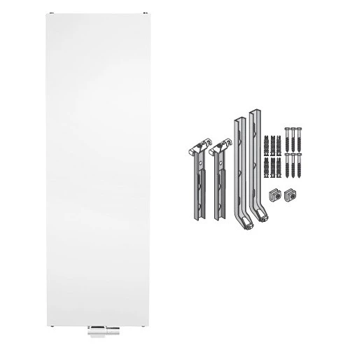 Heizkörper Komplett Set Buderus Logatrend CV-Plan Typ 22 - Flachheizkörper 1 Heizkörper Komplett Set Buderus Logatrend CV-Plan Typ 22 - Flachheizkörper