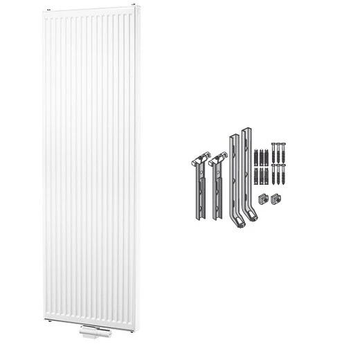 Heizkörper Komplett Set Buderus Logatrend CV-Profil Typ 22 - Flachheizkörper 1 Heizkörper Komplett Set Buderus Logatrend CV-Profil Typ 22 - Flachheizkörper