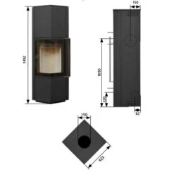 Kaminofen Novaline Canto AMS 6 KW 15 Kaminofen Novaline Canto AMS 6 KW -Angebote Morsø Store Canto ams 900x900 1