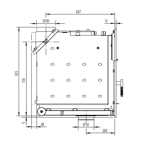 Kachelofeneinsatz Leda Diamant H300 W 19 KW Wasserführend 5 Kachelofeneinsatz Leda Diamant H300 W 19 KW Wasserführend – Bild 5