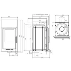 Kachelofeneinsatz Buderus Logaflame HLS216 8 KW -Angebote Morsø Store Heizeinsatz Buderus Logaflame HLS216 teh 900x900