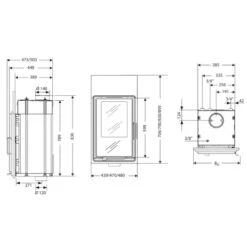 Kachelofeneinsatz Buderus Logaflame HWS216 8 KW Wasserführend 8 Kachelofeneinsatz Buderus Logaflame HWS216 8 KW Wasserführend -Angebote Morsø Store Heizeinsatz Buderus Logaflame HWS216 teh 900x900