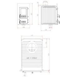 Kachelofeneinsatz Schmid SD 11 E 11 KW 5 Kachelofeneinsatz Schmid SD 11 E 11 KW -Angebote Morsø Store Heizeinsatz Schmid SD 11 E Masszeichnungen 900x900