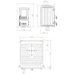 Kachelofeneinsatz Schmid SD 9 E 9 KW 5 Kachelofeneinsatz Schmid SD 9 E 9 KW -Angebote Morsø Store Heizeinsatz Schmid SD 9 E Masszeichnungen 900x900