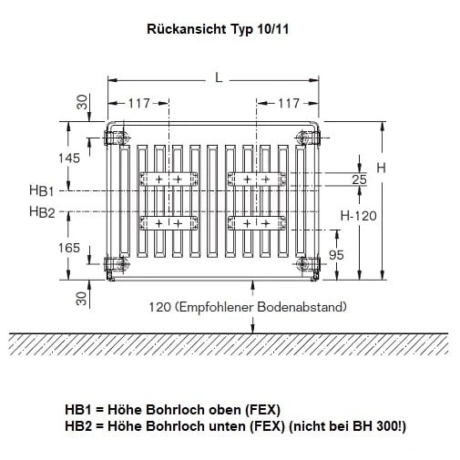 Heizkörper Komplett Set Buderus Logatrend C-Profil Typ 10 - Flachheizkörper 3 Heizkörper Komplett Set Buderus Logatrend C-Profil Typ 10 - Flachheizkörper – Bild 3