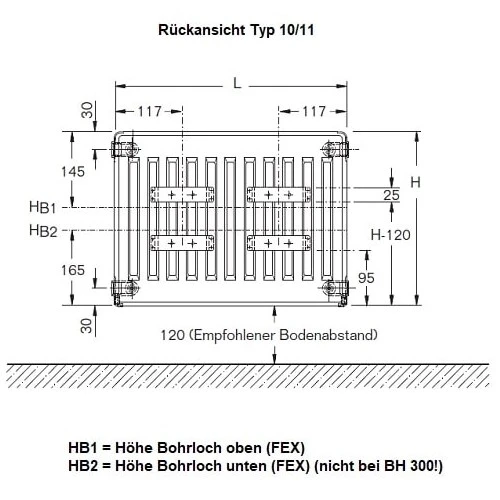 Heizkörper Komplett Set Buderus Logatrend C-Profil Typ 11 - Flachheizkörper 3 Heizkörper Komplett Set Buderus Logatrend C-Profil Typ 11 - Flachheizkörper – Bild 3
