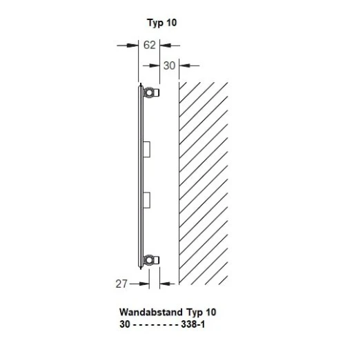 Heizkörper Komplett Set Buderus Logatrend C-Profil Typ 10 - Flachheizkörper 2 Heizkörper Komplett Set Buderus Logatrend C-Profil Typ 10 - Flachheizkörper – Bild 2