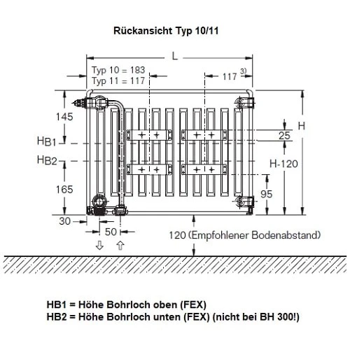 Heizkörper Komplett Set Buderus Logatrend VC-Plan Typ 10 - Flachheizkörper 4 Heizkörper Komplett Set Buderus Logatrend VC-Plan Typ 10 - Flachheizkörper – Bild 4