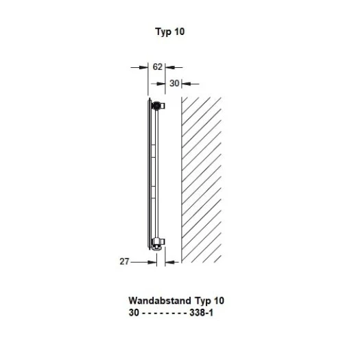 Heizkörper Komplett Set Buderus Logatrend VC-Profil Typ 10 - Flachheizkörper 6 Heizkörper Komplett Set Buderus Logatrend VC-Profil Typ 10 - Flachheizkörper – Bild 6
