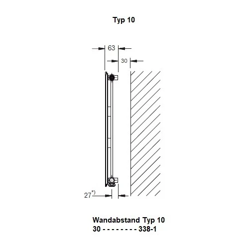 Heizkörper Komplett Set Buderus Logatrend VC-Plan Typ 10 - Flachheizkörper 3 Heizkörper Komplett Set Buderus Logatrend VC-Plan Typ 10 - Flachheizkörper – Bild 3