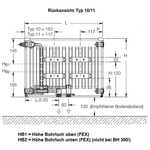 Heizkörper Komplett Set Buderus Logatrend VCM-Profil Typ 10 - Flachheizkörper 5 Heizkörper Komplett Set Buderus Logatrend VCM-Profil Typ 10 - Flachheizkörper – Bild 5
