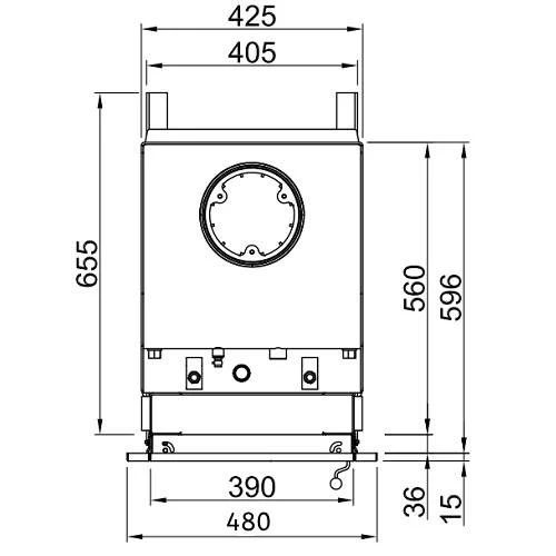 Kachelofeneinsatz Spartherm Renova A H2O Für Frontblende 13,4 KW 3 Kachelofeneinsatz Spartherm Renova A H2O Für Frontblende 13,4 KW – Bild 3