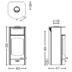 Kaminofen Austroflamm Flok 2.0 | 4 KW -Angebote Morsø Store Kaminofen Austroflamm Flok 2 0 teh 900x900