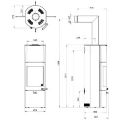 Kaminofen Austroflamm Tower Xtra 2.0 | 4 KW -Angebote Morsø Store Kaminofen Austroflamm Tower Xtra 2 0 teh 900x900