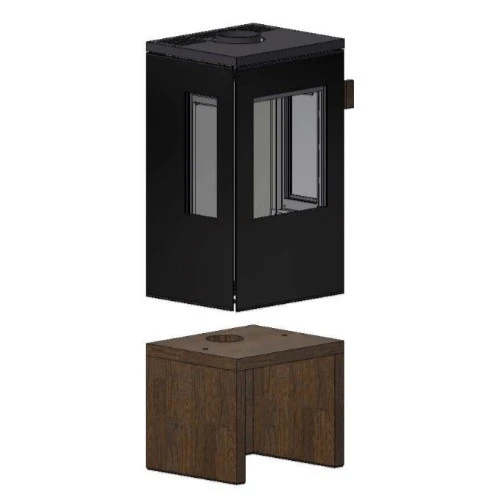 Kaminofen Cera Design Galileo 5,5 KW 2 Kaminofen Cera Design Galileo 5,5 KW – Bild 2