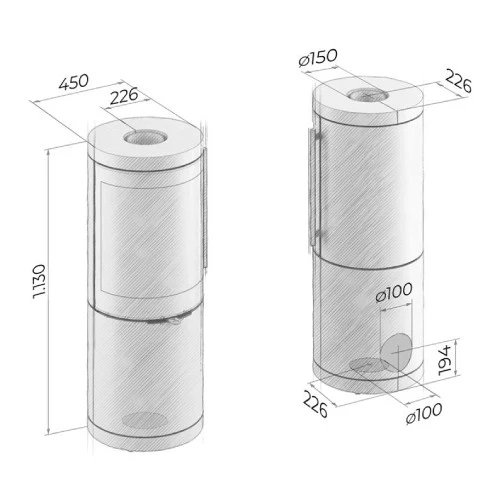 Kaminofen Drooff Brunello 2 S 6 KW 4 Kaminofen Drooff Brunello 2 S 6 KW – Bild 4