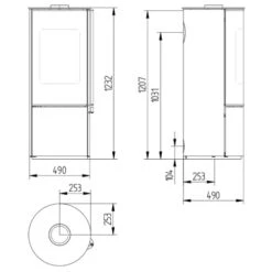 Kaminofen Jydepejsen Omega Basic 7 KW 5 Kaminofen Jydepejsen Omega Basic 7 KW -Angebote Morsø Store Kaminofen Jydepejsen Omega Basic teh 2 900x900
