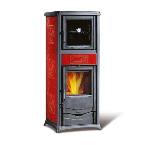 Kaminofen La Nordica Rossella Plus Forno Evo 9,1 KW Mit Backfach 1 Kaminofen La Nordica Rossella Plus Forno Evo 9,1 KW Mit Backfach