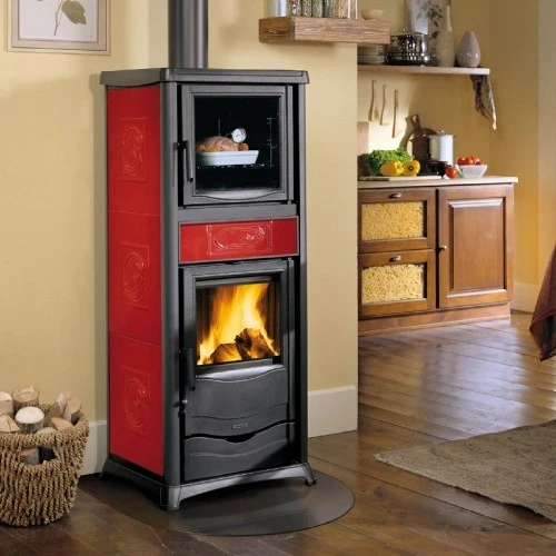 Kaminofen La Nordica TermoRossella Plus Forno DSA 4.0 | 11,1 KW Wasserführend Mit Backfach 2 Kaminofen La Nordica TermoRossella Plus Forno DSA 4.0 | 11,1 KW Wasserführend Mit Backfach – Bild 2