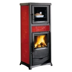 Kaminofen La Nordica TermoRossella Plus Forno DSA 4.0 | 11,1 KW Wasserführend Mit Backfach