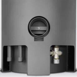 Kaminofen Oranier Polar Neo Aqua 10 KW Wasserführend -Angebote Morsø Store Kaminofen Oranier Polar Neo Aqua Wasseranschluss Rueckseite 900x900