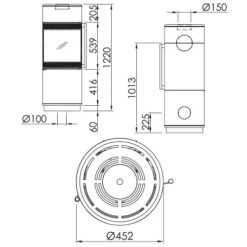 Kaminofen Spartherm Passo XS Style 5,9 KW 5 Kaminofen Spartherm Passo XS Style 5,9 KW -Angebote Morsø Store Kaminofen Spartherm Passo XS style 5 9kW 900x900