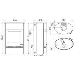 Kaminofen TermaTech TT22HST 7,5 KW 5 Kaminofen TermaTech TT22HST 7,5 KW -Angebote Morsø Store Kaminofen TermaTech TT22HST teh 900x900