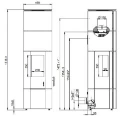 Kaminofen Wodtke New Look FS12 | 6 KW Raumluftunabhängig 5 Kaminofen Wodtke New Look FS12 | 6 KW Raumluftunabhängig -Angebote Morsø Store Kaminofen Wodtke New Look FS12 tech 900x900