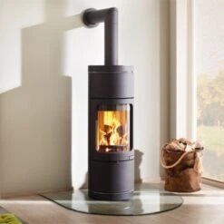 Kaminofen Leda Novia Plus 6 KW Speicherofen -Angebote Morsø Store LEDA NOVIA plus ambient 1 900x900