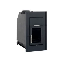 Kachelofeneinsatz Leda Diamant H200 W 15 KW Wasserführend