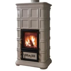 Kaminofen Sergio Leoni Marlene L/A E 9 KW Speicherofen