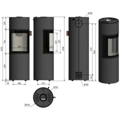 Kaminofen Cera Design Prego X 6 KW -Angebote Morsø Store PREGO X 900x900