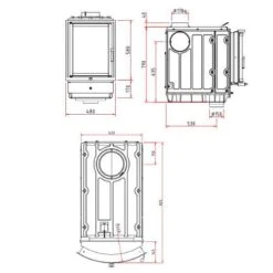 Kachelofeneinsatz Olsberg Profi R 12 | 12 KW 5 Kachelofeneinsatz Olsberg Profi R 12 | 12 KW -Angebote Morsø Store PROFI R 12 tehnical 900x900
