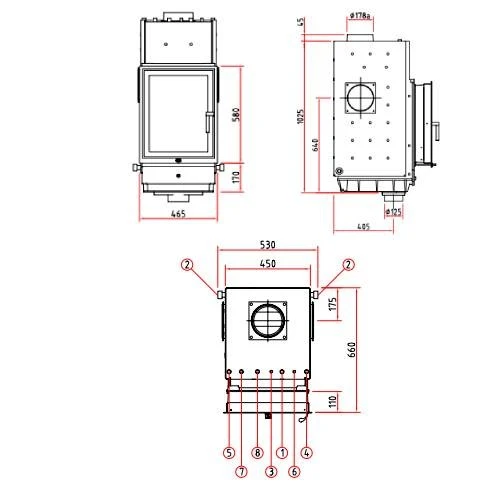 Kachelofeneinsatz Olsberg Profi W 7 | 12 KW 3 Kachelofeneinsatz Olsberg Profi W 7 | 12 KW – Bild 3