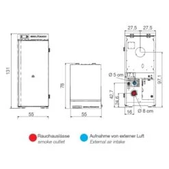 Pelletkessel Edilkamin Gora 26 | 25,8 KW -Angebote Morsø Store Pelletkessel Edilkamin Gora skitze 900x900 2