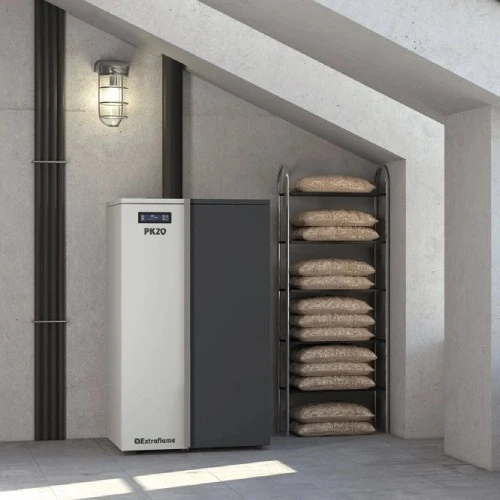 Pelletkessel La Nordica Extraflame PK20 | 20 KW 2 Pelletkessel La Nordica Extraflame PK20 | 20 KW – Bild 2