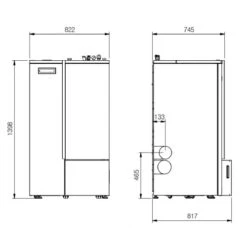 Pelletkessel La Nordica Extraflame PR 20 | 20 KW 6 Pelletkessel La Nordica Extraflame PR 20 | 20 KW -Angebote Morsø Store Pelletkessel La Nordica Extraflame PR 20 tehn1 900x900