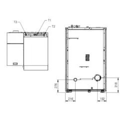 Pelletkessel La Nordica Extraflame PR 30 | 30 KW -Angebote Morsø Store Pelletkessel La Nordica Extraflame PR 30 tehn2 900x900