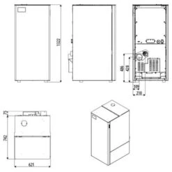 Pelletkessel MCZ Performa 30 HQ Easy Clean H1 28,6 KW 7 Pelletkessel MCZ Performa 30 HQ Easy Clean H1 28,6 KW -Angebote Morsø Store Pelletkessel MCZ Performa skitze 900x900 3