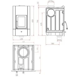Kachelofeneinsatz Olsberg Profi 7 | 7 KW 5 Kachelofeneinsatz Olsberg Profi 7 | 7 KW -Angebote Morsø Store Profi 7 900x900