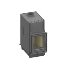 Kachelofeneinsatz Olsberg Profi W 12 | 14,9 KW Mit Außenbefeuerung