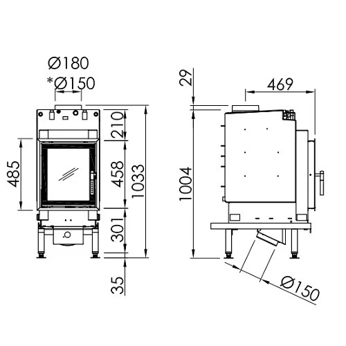 Kachelofeneinsatz Spartherm Renova A H2O 13,4 KW 3 Kachelofeneinsatz Spartherm Renova A H2O 13,4 KW – Bild 3