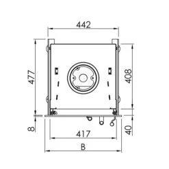 Kachelofeneinsatz Spartherm Renova C-44 | 8,5 KW -Angebote Morsø Store Renova C 44 techn 2 900x900