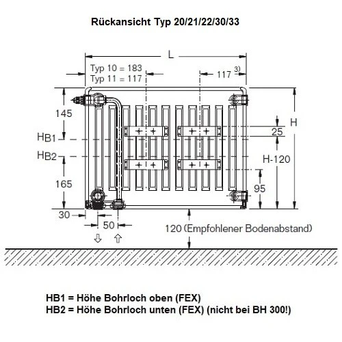 Heizkörper Komplett Set Buderus Logatrend VC-Profil Typ 11 - Flachheizkörper 5 Heizkörper Komplett Set Buderus Logatrend VC-Profil Typ 11 - Flachheizkörper – Bild 5