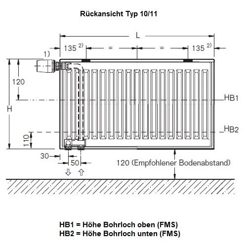 Heizkörper Komplett Set Buderus Logatrend VC-Profil Typ 30 - Flachheizkörper 5 Heizkörper Komplett Set Buderus Logatrend VC-Profil Typ 30 - Flachheizkörper – Bild 5