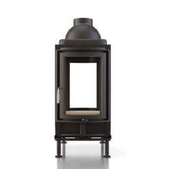 Kachelofeneinsatz Brunner HKD XL 2.2 Tunnel Drehtür/Drehtür Rund 13 KW