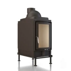 Kachelofeneinsatz Brunner HKD XL 2.2 Tunnel Drehtür/Drehtür Rund 13 KW -Angebote Morsø Store SET208243 Left 900x900